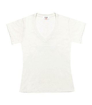 Re/Done | Hanes + The 1960s Slim V-Neck Tee