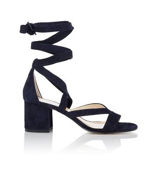 Barneys New York + Virginia Ankle-Wrap Sandals