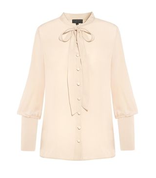 Belstaff + Liv Tyler Lucy Pussy Bow Blouse