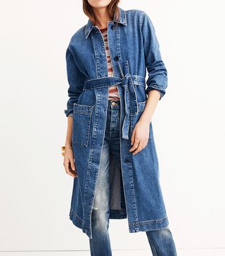 Madewell + Denim Duster Coat