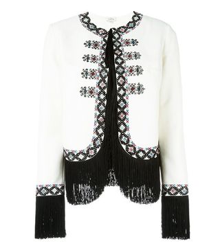 Talitha + Embroidered Tassel Jacket