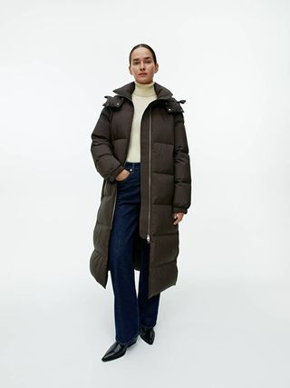 Arket + Long Down Puffer Coat