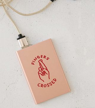 Urban Outfitters + Fingers Crossed Slim Portable Power Charger