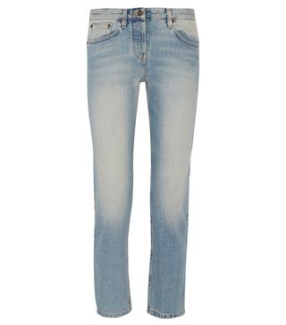 The Row + Ashland Cropped Mid-Rise Straight-Leg Jeans