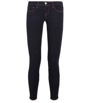 L'Agence + The Chantal Low-Rise Skinny Jeans