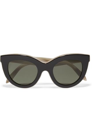 Victoria Beckham + Cat-Eye Acetate Sunglasses