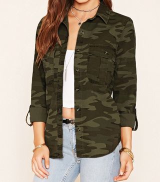 Forever 21 + Camo Print Jacket