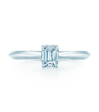 Tiffany + Emerald Cut Engagment Ring