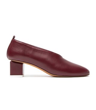 Gray Matters + Mildred Pump in Burgundy