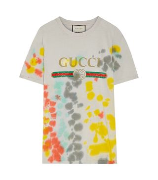 Gucci + Tie-Dyed Cotton-Jersey T-Shirt