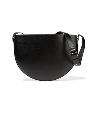 Victoria Beckham + Half Moon Leather Shoulder Bag