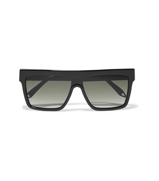 Victoria Beckham + D-Frame Acetate Sunglasses