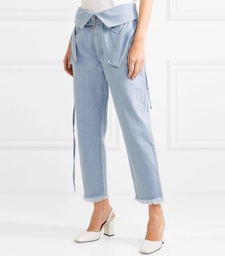 Marques’ Almeida + Belted High-Rise Jeans
