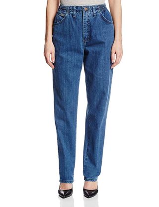 Lee + Relaxed-Fit Side Elastic Tapered-Leg Jeans