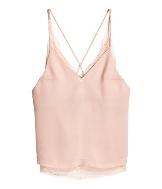 H&M + Double-Layer Lace Camisole