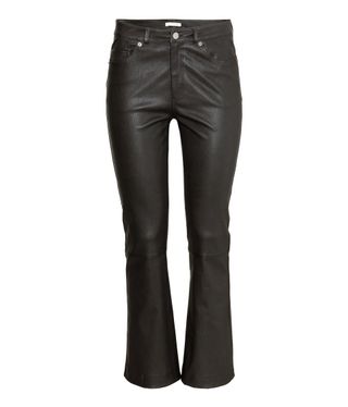 H&M + Leather Pants