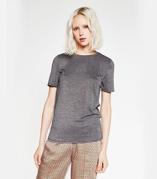 Zara + Shiny T-Shirt