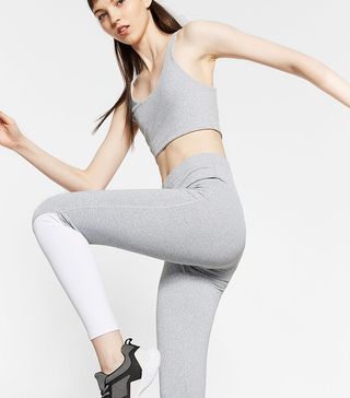 Zara + Colour-Contrast Leggings