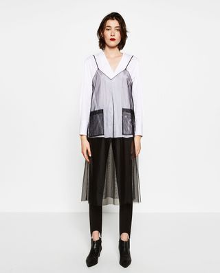 Zara + Tulle Overshirt