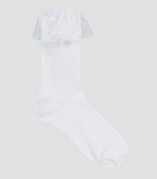 Monki + Sheer Frill Socks