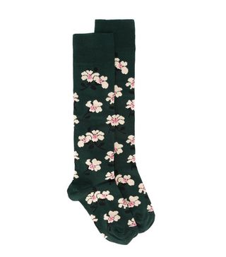 Marni + Floral Jacquard Socks