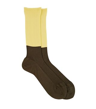 Antipast + Colorblocked Long Trouser Socks