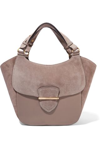 Michael Kors Collection + Josie Suede and Leather Tote