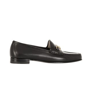 Gucci + Horsebit Detailed Leather Loafers