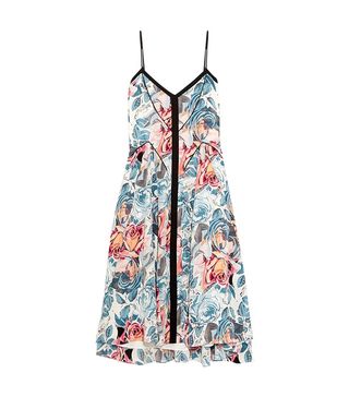 Elizabeth 
James + Linda Printed Silk Dress