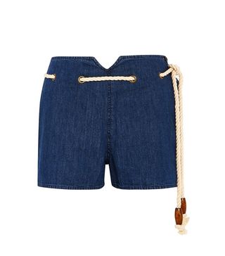 Great + Rope-Detailed Denim Shorts