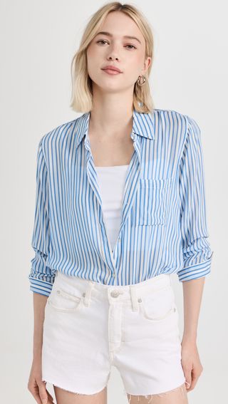 Rails + Josephine Stripe Shirt