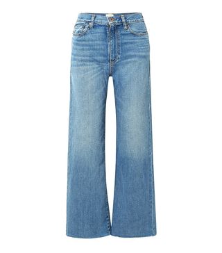 Simon Miller + Kasson Mid-Rise Wide-Leg Jeans