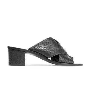 ATP Atelier + Felicia Snake-Effect Leather Sandals