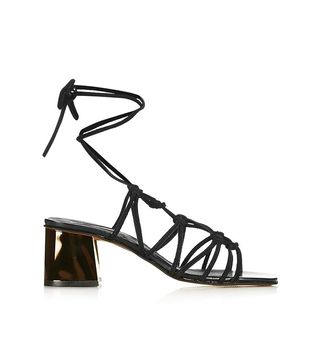 Topshop + Napoli Knotted Heeled Sandals