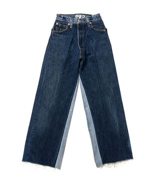 Re/Done | Levi's + The Wide Leg Patch Jeans