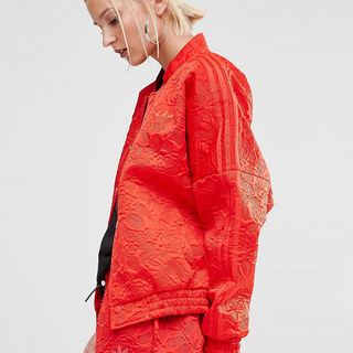 Adidas Originals + Lace Bonded Bomber Jacket