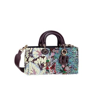 Dior + Runway Bag With Embroidered Sequin Flowers