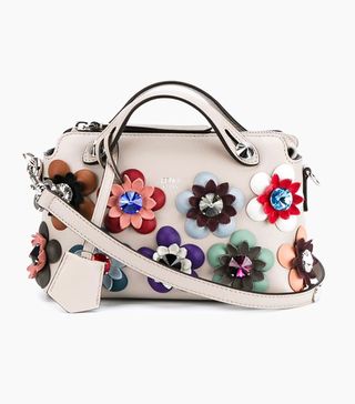 Fendi + Floral Embellished Mini By The Way Bag