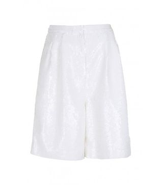Tibi + All Over Sequins Shorts