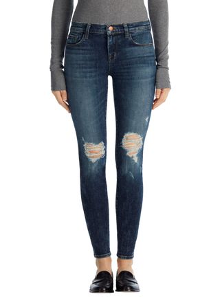 J Brand + 620 Mid-Rise Skinny Jean