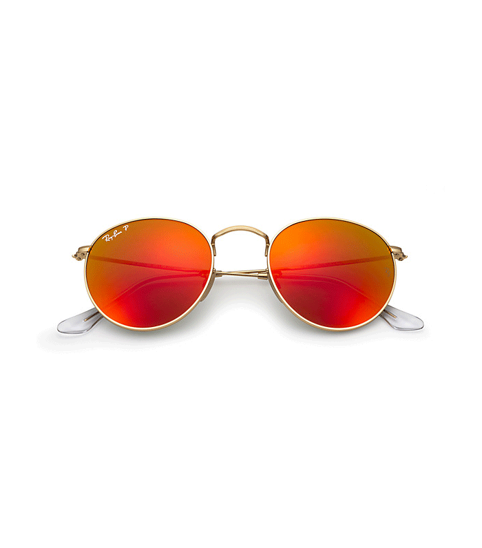 Ray-Ban + Round Flash Lenses