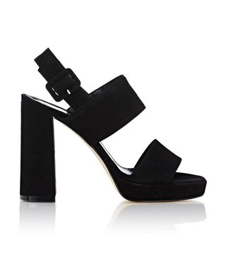 Barneys New York + Double-Band Platform Sandals