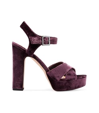 Sam Edelman + Arlene Velvet Platform Sandals