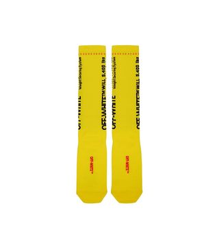 Off-White + Yellow TM Socks