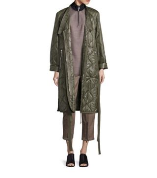 3.1 Phillip Lim + Long Kimono Quilted Utility Jacket