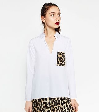 Zara + Poplin Shirt