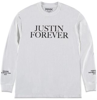 Forever 21 x Justin Bieber + Purpose Tour Justin Forever Tee
