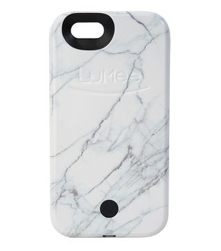 LuMee + White Marble iPhone Case