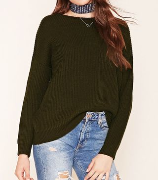 Forever 21 + Cable Knit Sweater Top