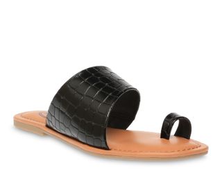 Scoop + Harper Toe Ring Slide Sandals